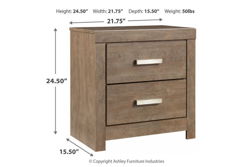 Culverbach Gray Nightstand - DMV FurnitureNightstand