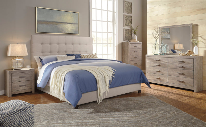 Culverbach Gray Upholstered Panel Bedroom Set - DMV FurnitureBedroom Set
