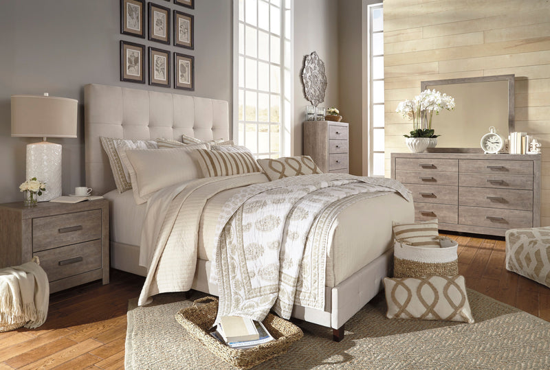 Culverbach Gray Upholstered Panel Bedroom Set - DMV FurnitureBedroom Set