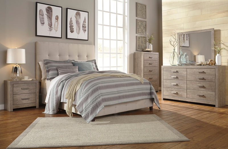 Culverbach Gray Upholstered Panel Bedroom Set - DMV FurnitureBedroom Set