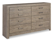 Culverbach King Panel Bed with Dresser in Gray - PKG011527