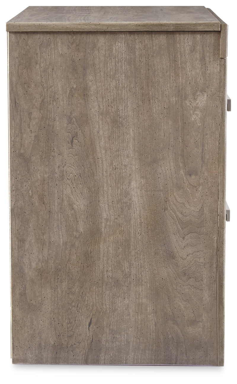 Culverbach King Panel Bed with Nightstand in Gray from Ashley - DMV Furniture