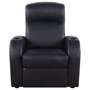 Cyrus 5-piece Upholstered Home Theater Seating - 600001-S4B