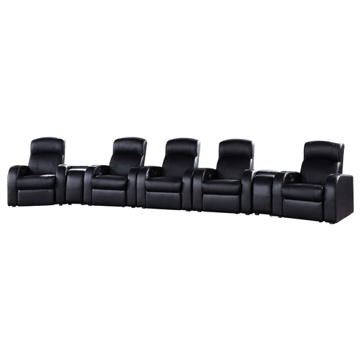 Cyrus 7-piece Upholstered Home Theater Seating - 600001-S5B