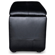 Cyrus Upholstered Home Theater Storage Wedge Console Black - 600002