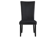 D03 Dining Table +8 D03 Dining Chairs Black - D03DT+D03DC-BLK 9 PC
