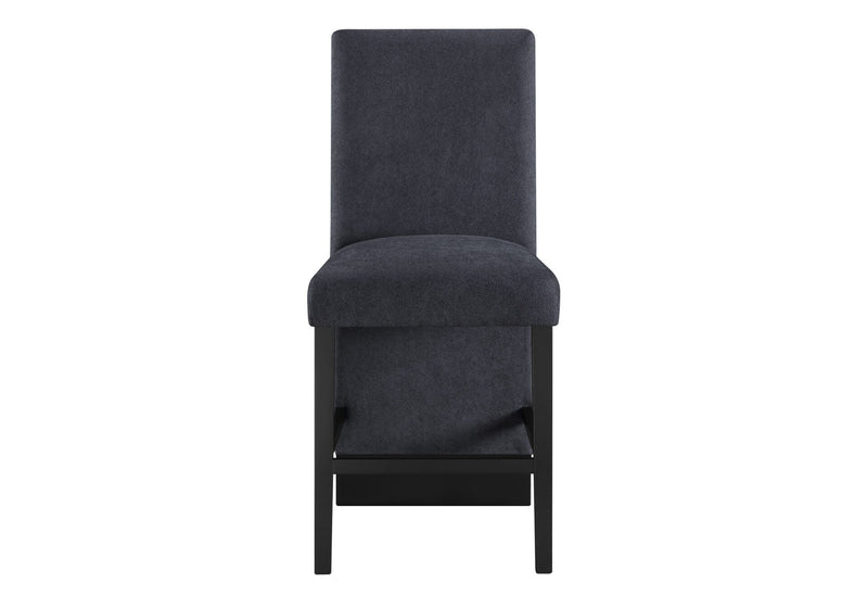 D12 Black Bar Stool - D12BS-BLK