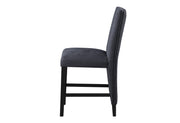 D12 Black Bar Stool - D12BS-BLK