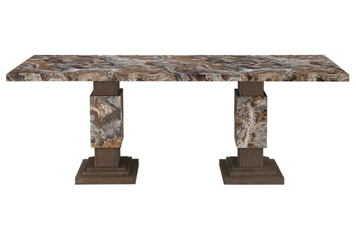 D12 Brown Dining Table - D12DT-BRWN