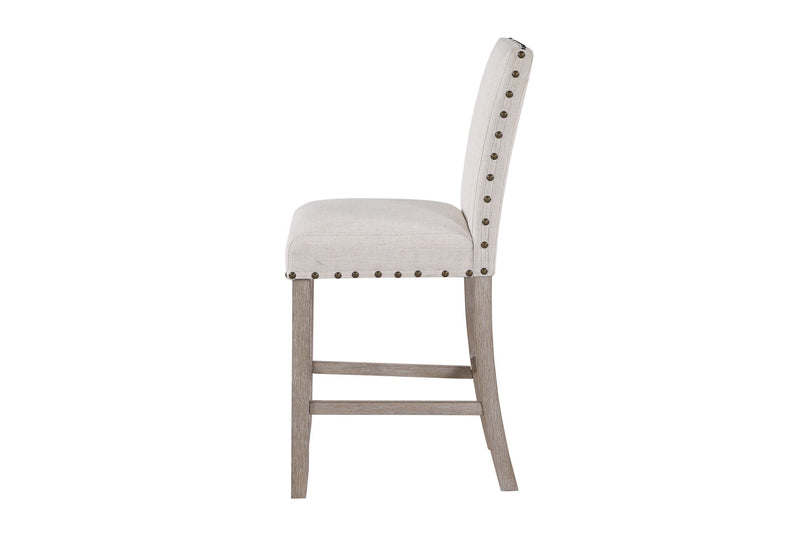 D1622 White Bar Stool - D1622BS-WHITE