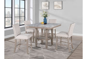 D1622 White Bar Stool - D1622BS-WHITE