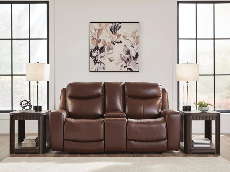 Bexhurst Power Reclining Loveseat with Console
