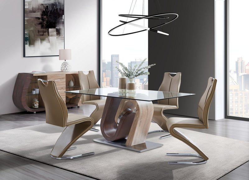 D4126n Dining Table And 8 Dining Chairs - D4126NDT+D4126NDC-2 9 PC