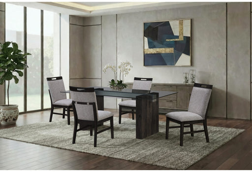 D4238 Dining Table And 8 D4239 Dining Chairs - D4238DT+D4239DC 9 PC