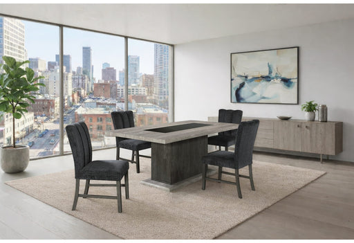 D8030 Dining Table And 8 D8030 Dining Chairs - D8030DT+D8030DC 9 PC