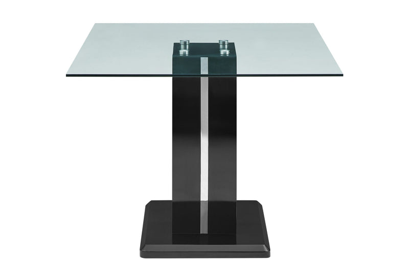 D895 Dining Table With 4 D895 Dining Chairs And 1 D895 Bench - D895DT+D895DC-GREY+D895DT-BN-GREY