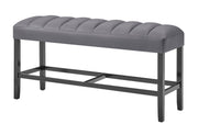 D895 Grey Bar Bench - D895BT-BN-GREY