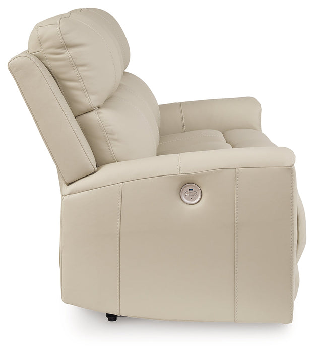 Dahlmoore Almond Power Reclining Sofa