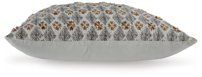 Dainwick White/Gray/Brown Pillow (Set of 4) - A1001102