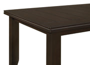 Dalila 5-piece Rectangular Dining Table Set Cappuccino - 102721-S5