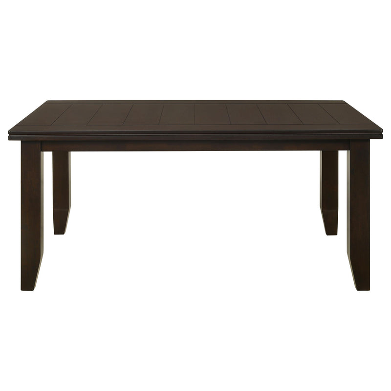 Dalila 5-piece Rectangular Dining Table Set Cappuccino - 102721-S5