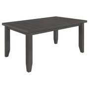 Dalila 5-piece Rectangular Dining Table Set Dark Grey - 102721GRY-S5