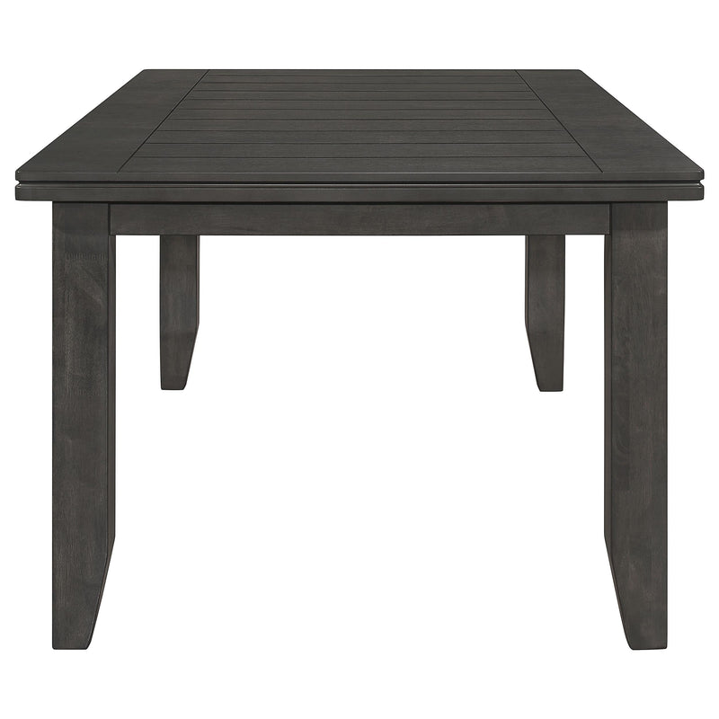 Dalila 5-piece Rectangular Dining Table Set Dark Grey - 102721GRY-S5