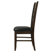 Dalila Wood Dining Side Chair Cappuccino (Set of 2) - 102722