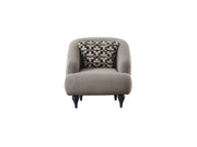 Damla 4-pieces (2 Sofa & 2 Chair) Livingroom Set Cream in Cream - 101-DAM-GIR08-3311