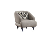 Damla 4-pieces (2 Sofa & 2 Chair) Livingroom Set Cream in Cream - 101-DAM-GIR08-3311