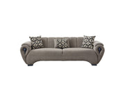 Damla 4-pieces (2 Sofa & 2 Chair) Livingroom Set Cream in Cream - 101-DAM-GIR08-3311