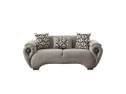 Damla 4-pieces (2 Sofa & 2 Chair) Livingroom Set Cream in Cream - 101-DAM-GIR08-3311