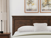 Danabrin California King Panel Storage Bed, Dresser and Nightstand in Brown - PKG023950