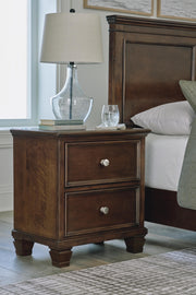 Danabrin Twin Panel Storage Bed, Dresser and Nightstand in Brown - PKG023930