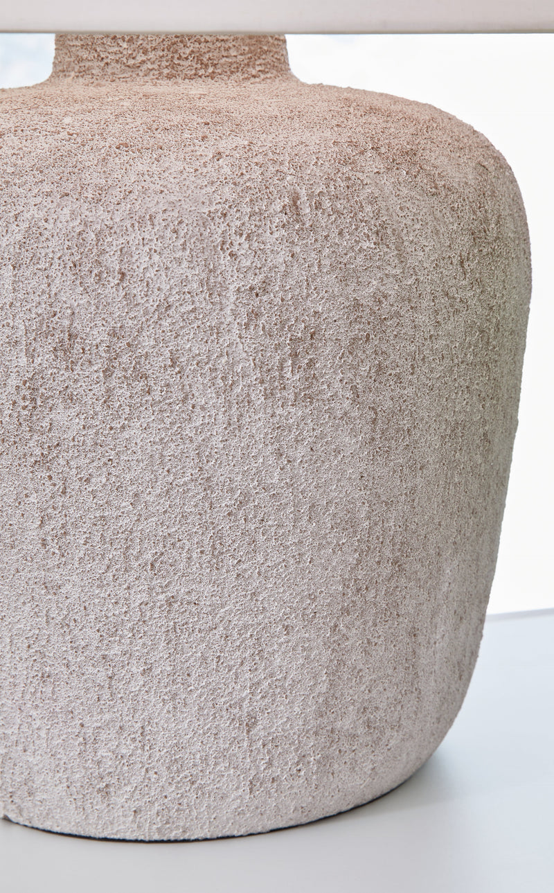 Danry Distressed Cream Table Lamp - L207454