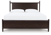 Dantenton Merlot California King Panel Bed - B611B7