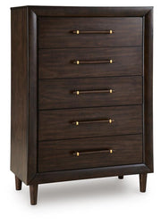 Dantenton Merlot Chest of Drawers - B611-46