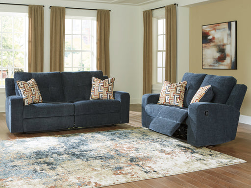 Danum Sofa and Loveseat in Ink - DMV FurnitureReclining Living Room Set