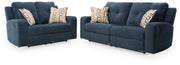 Danum Sofa and Loveseat in Ink - DMV FurnitureReclining Living Room Set