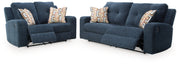 Danum Sofa and Loveseat in Ink - DMV FurnitureReclining Living Room Set