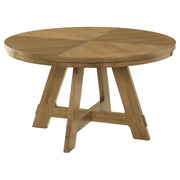 Danvers 5-piece Dining Table Set Brown Oak and Latte - 109150-S5