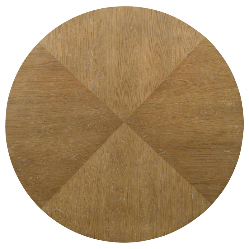Danvers 5-piece Dining Table Set Brown Oak and Latte - 109150-S5