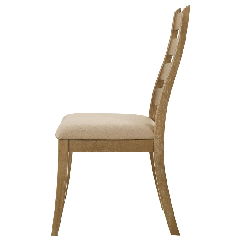 Danvers Wood Dining Side Chair Brown Oak (Set of 2) - 109152