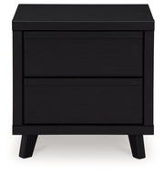 Danziar Black Panel Bedroom Set - DMV FurnitureBedroom Set