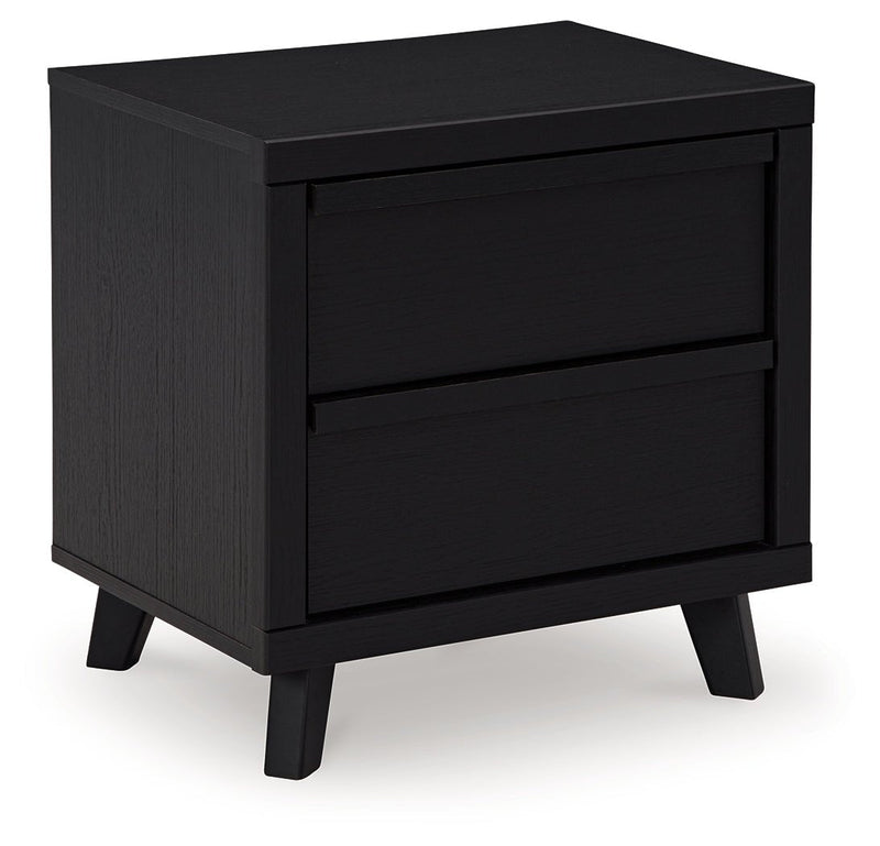 Danziar Black Panel Bedroom Set - DMV FurnitureBedroom Set