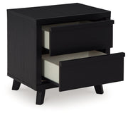 Danziar Black Panel Bedroom Set - DMV FurnitureBedroom Set