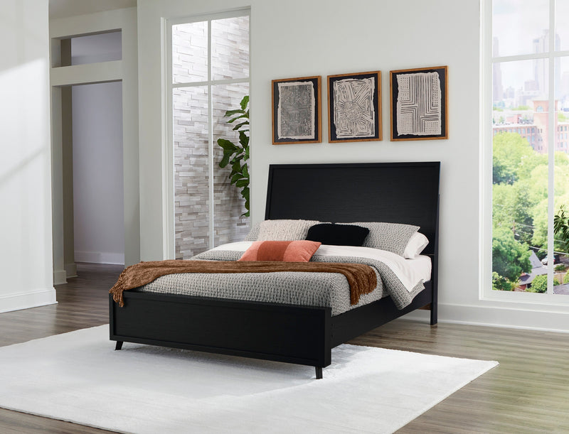Danziar Black Panel Bedroom Set - DMV FurnitureBedroom Set