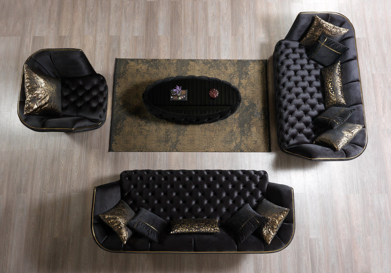 Daphne Black Coffee Table - DMV FurnitureCoffee Table