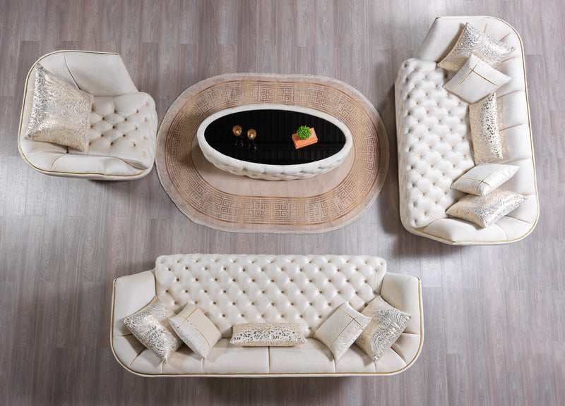 Daphne Ivory Coffee Table - DMV FurnitureCoffee Table