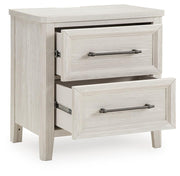 Darbonton Dove White Nightstand - PCB853-92